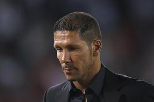 Dijego Simeone blizu klupe Atletiko Madrida