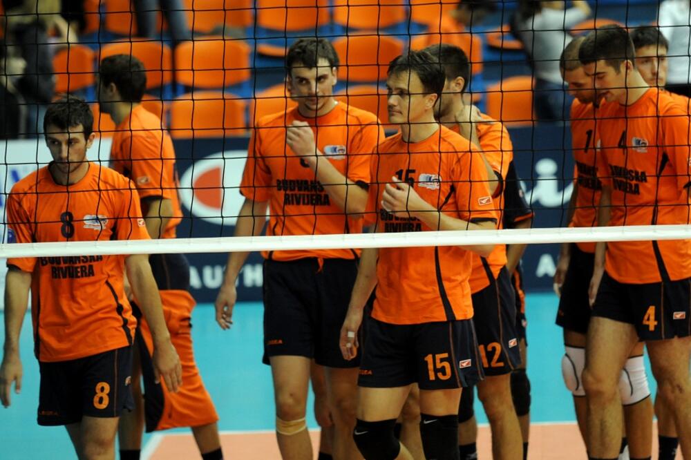 Odbojkaši Budvanske rivijere, Foto: Boris Pejović