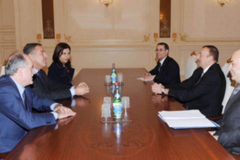 Đukanović i Roćen Azerbejdžan, Foto: President.az