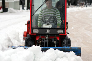 Cetinje osvanulo pod snijegom