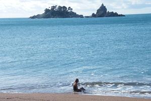 Hrabra kupačica se "osvježila" u Petrovcu