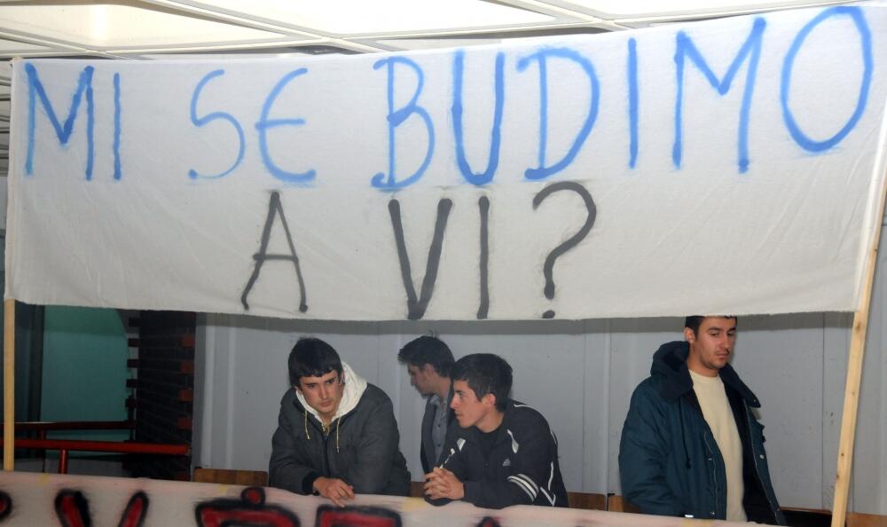 studentski protesti, UCG