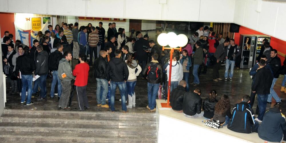 studentski protesti, UCG