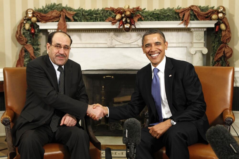 Nuri Al Maliki Barak Obama, Foto: Reuters