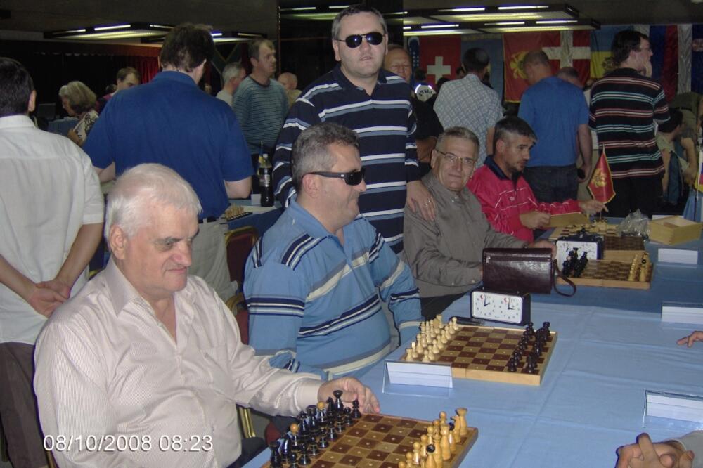 slijepi šahisti, Foto: Privatni album