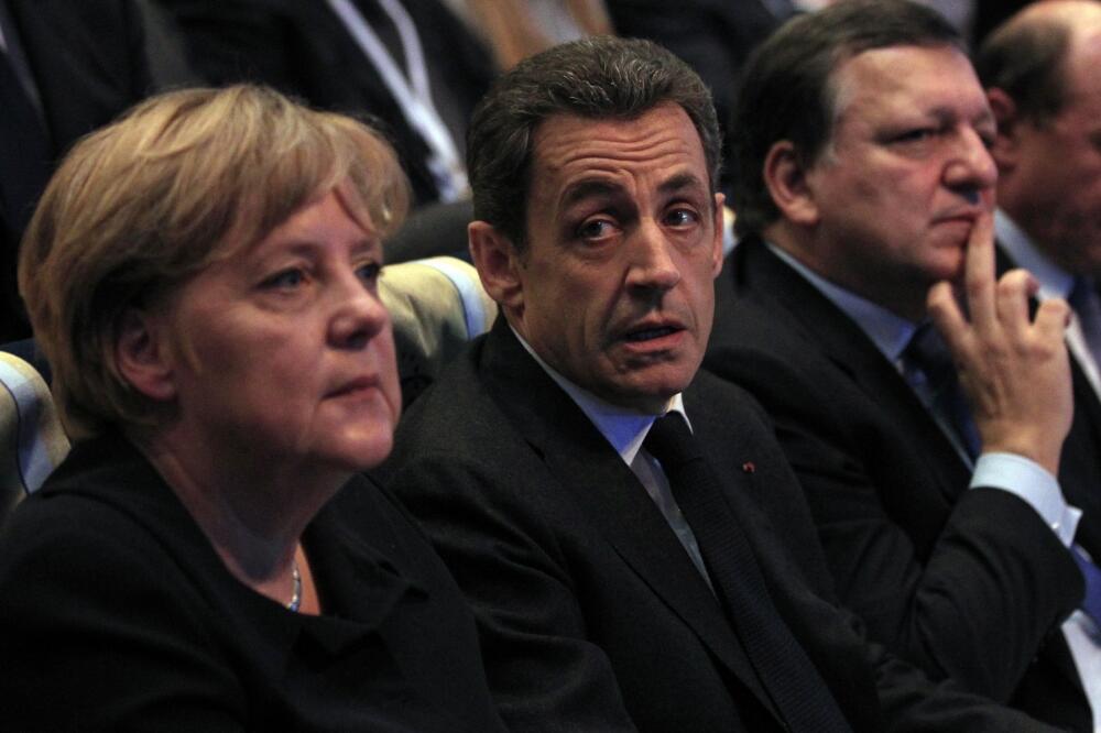 Merkel Sarkozi, Foto: Rojters
