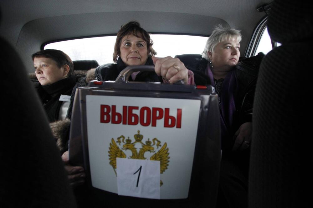 Izbori Rusija, Foto: Beta/AP