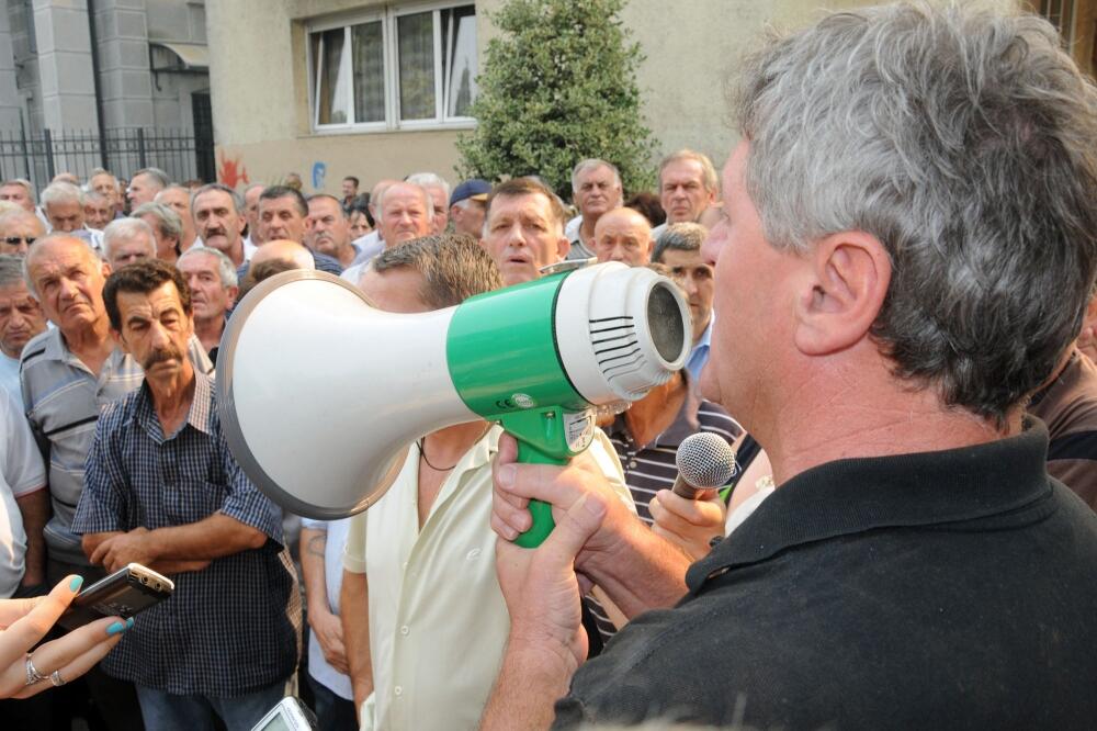 Dakić protest, Foto: Luka Zeković