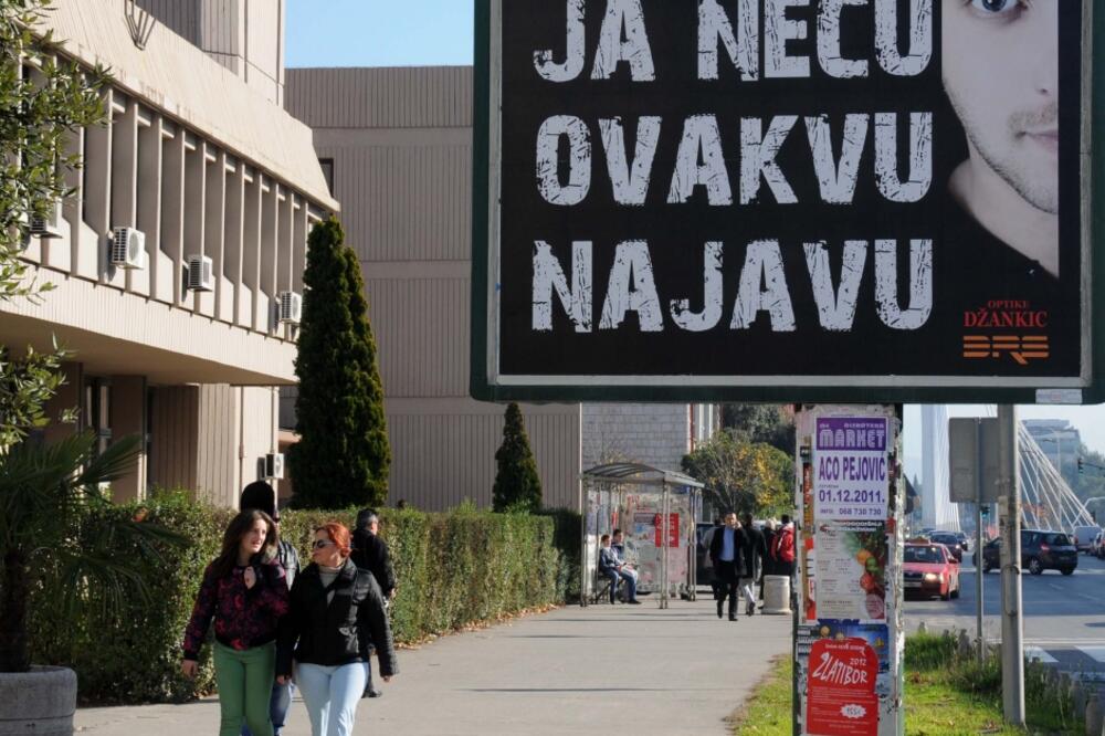 Danijel Alibabić bilbord, Foto: Zoran Đurić