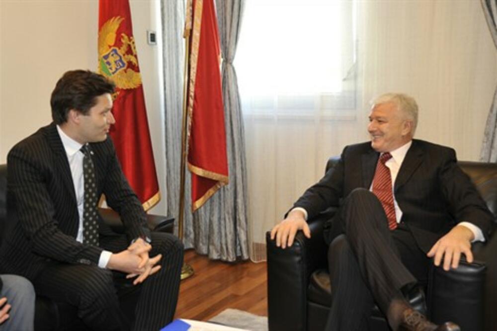 Duško Marković i Rastislav Vrbenski, Foto: Gov.me