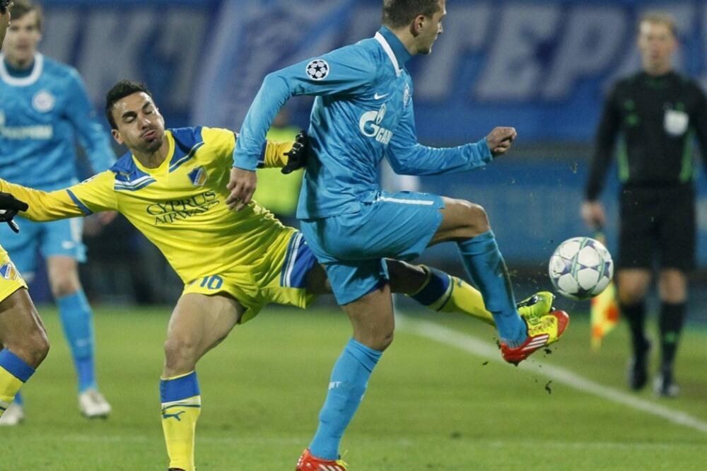 Zenit - APOEL, Foto: Beta AP