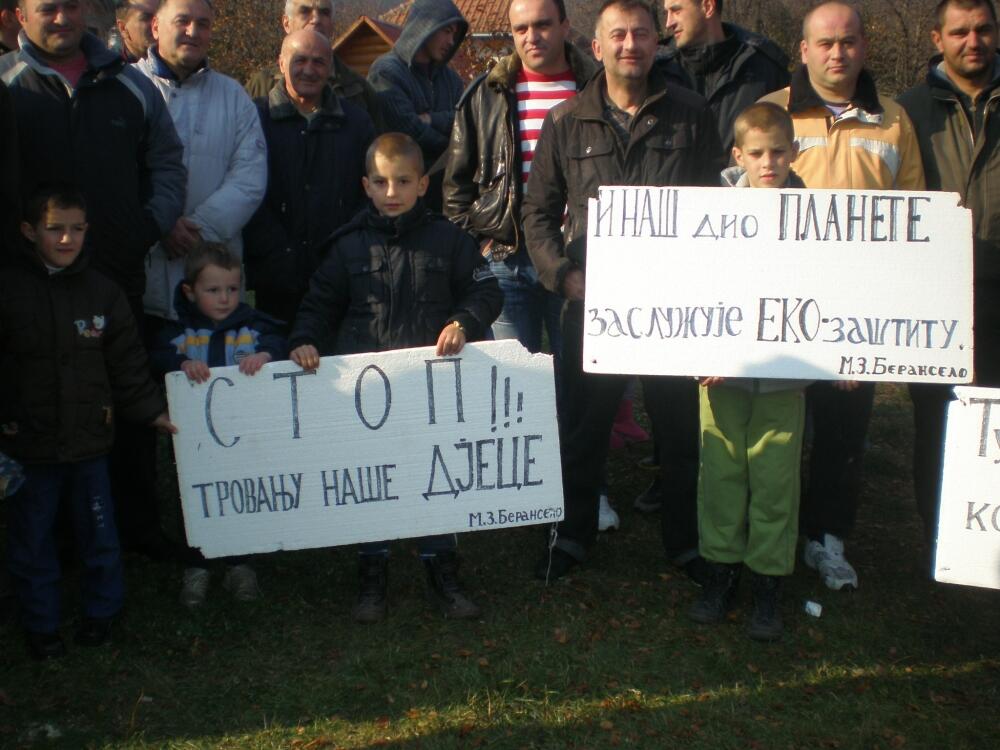 Protest mještana Beransela