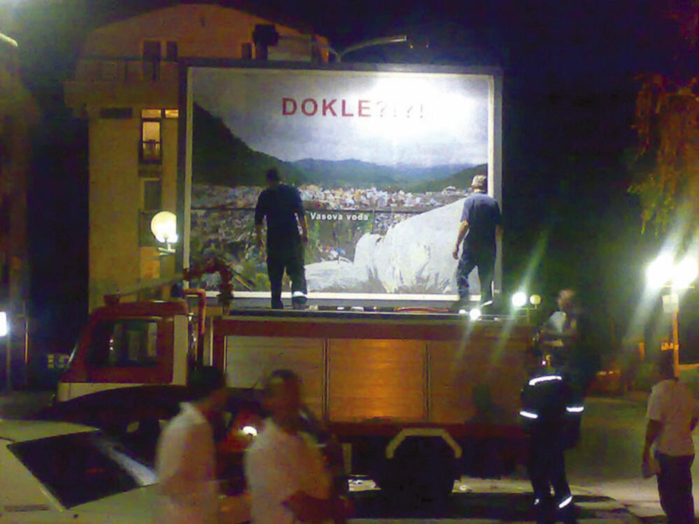 Bilbord "Dokle?"