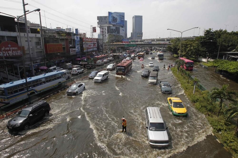 Tajland, poplave, Foto: Rojters