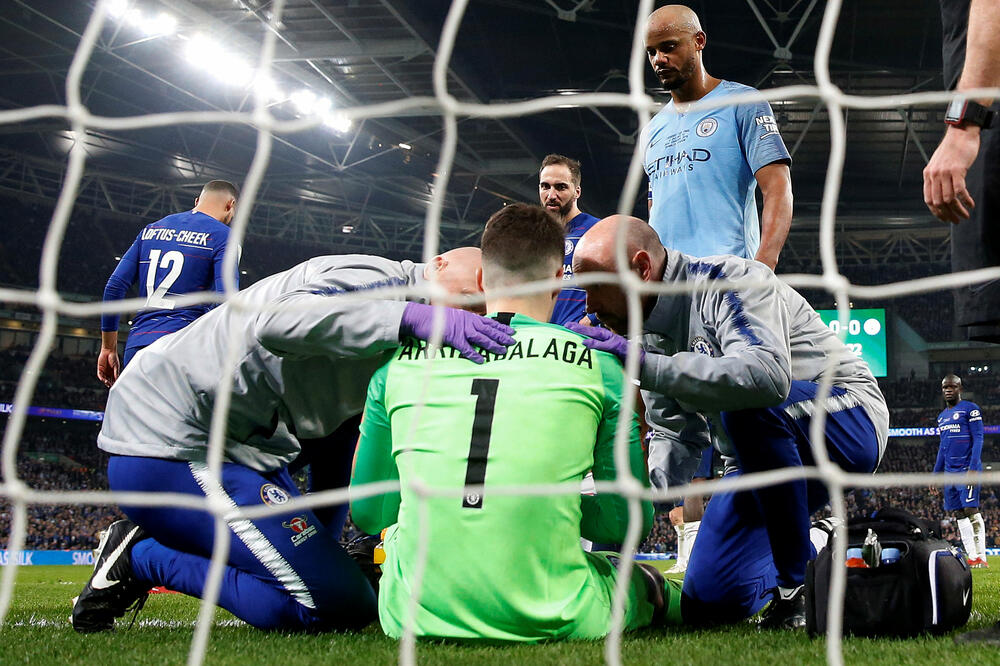 Detalj sa sinoćnjeg meča, Foto: Reuters