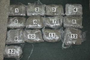 Policija oduzela tri džaka skanka na granici sa BiH