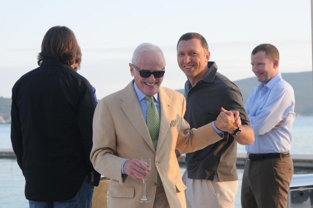 Piter Mank i Oleg Deripaska, Foto: Savo Prelević