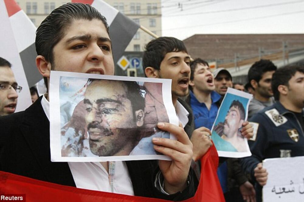sirija protesti, Foto: Reuters