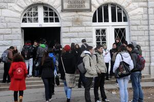 Srednjoškolci podržali ulični protest studenata