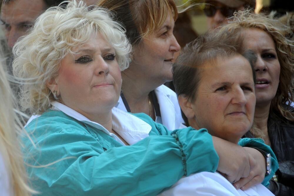 strajk, kc, zdravstvo, Foto: Boris Pejović