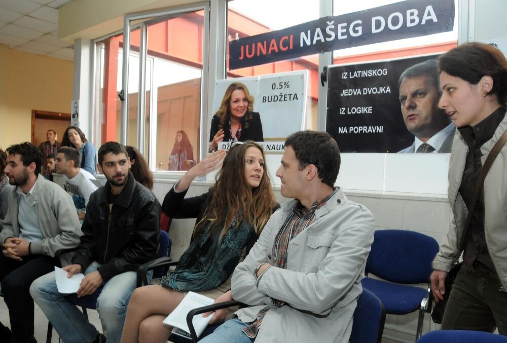 protest, studenti, FPN, Podgorica
