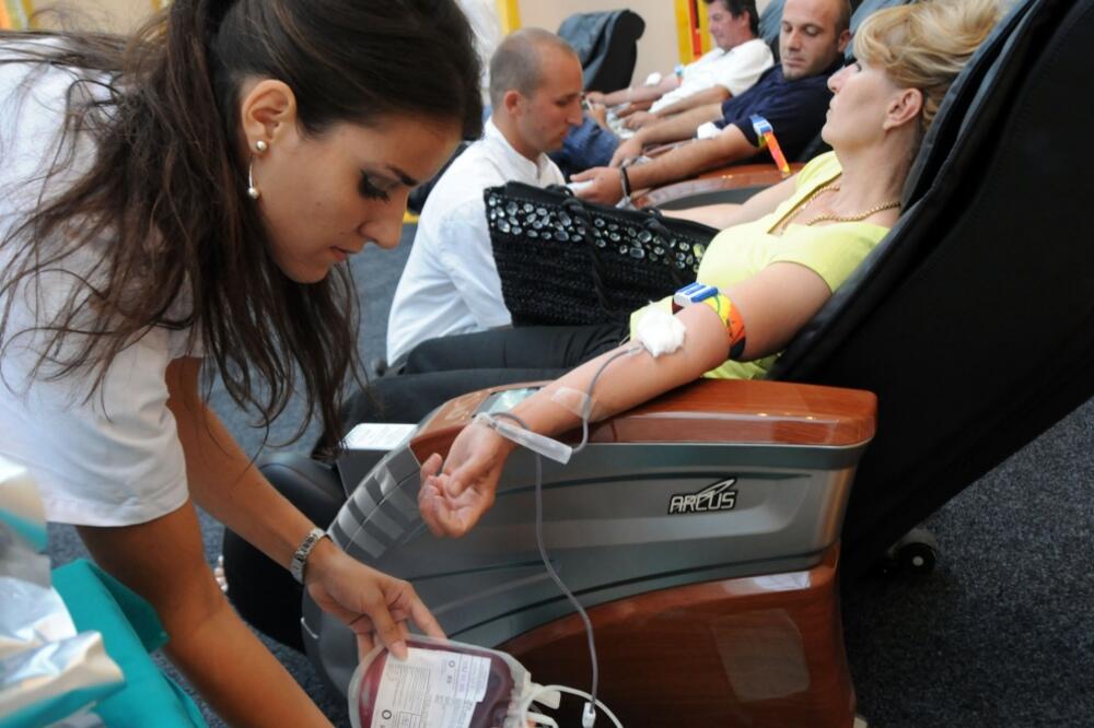 dobrovoljni davaoci krvi, Foto: Luka Zeković