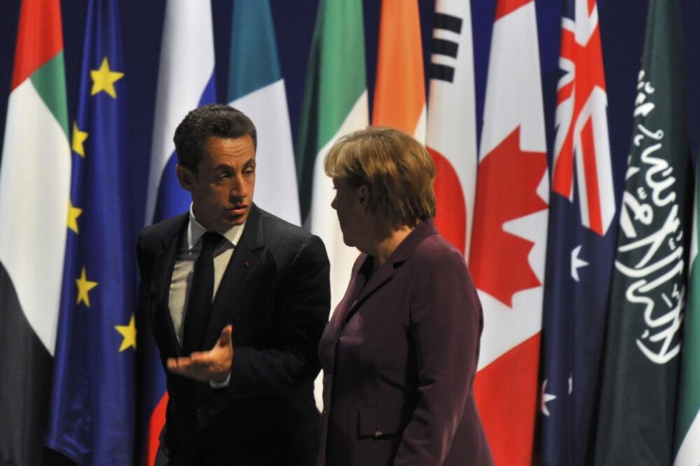Angela Merkel, Nikola Sarkozi, Foto: Rojters