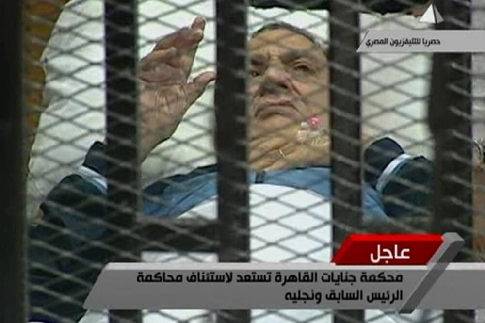 Hosni Mubarak suđenje, Foto: Rojters