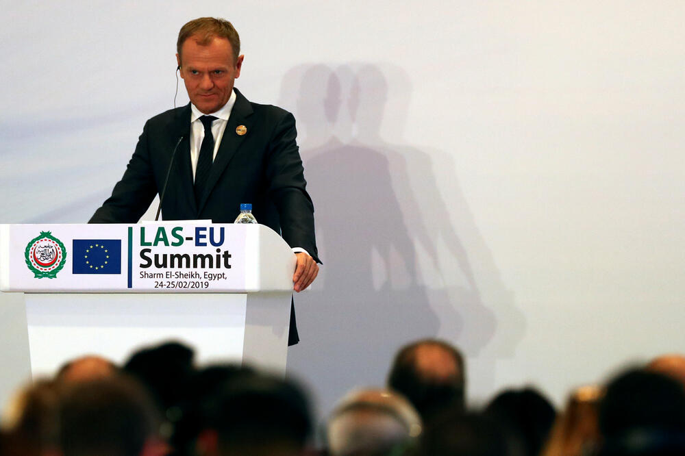 Tusk u Egiptu, Foto: Reuters