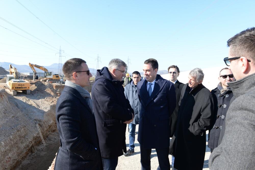 Vuković danas obišao radove, Foto: PG Biro