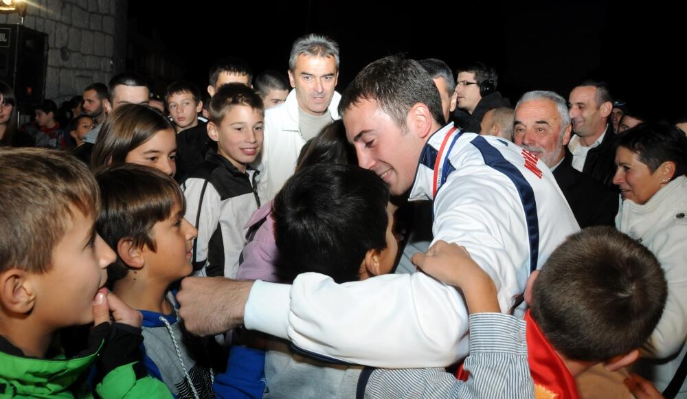 Danilo Lučić doček