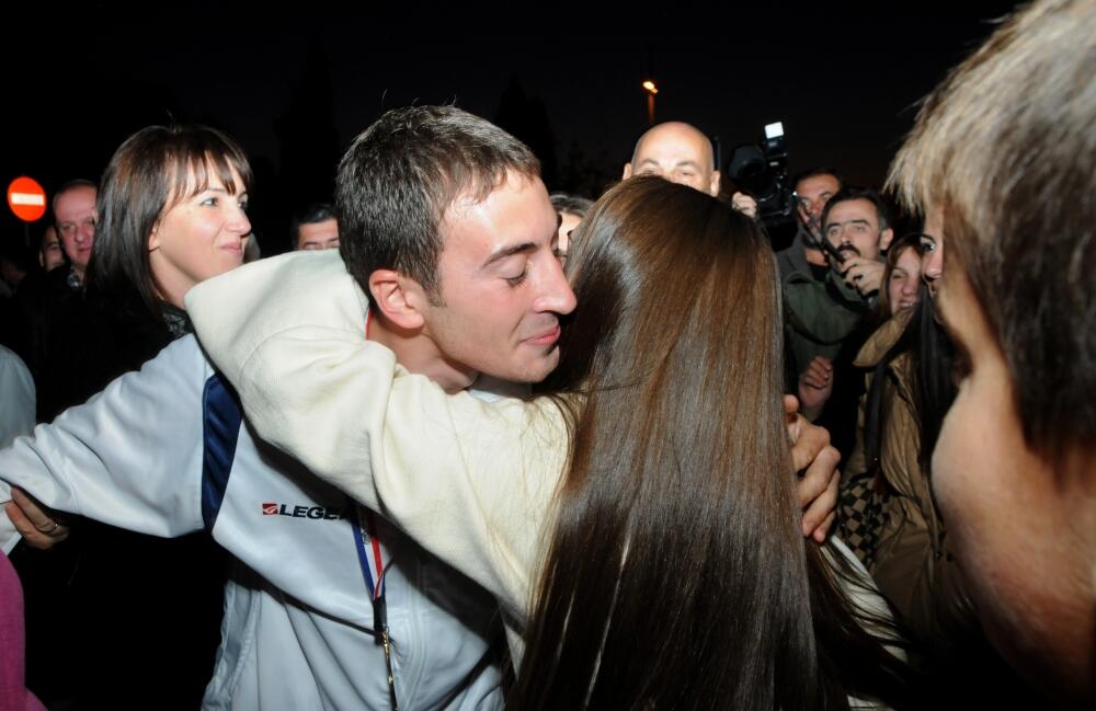 Danilo Lučić doček