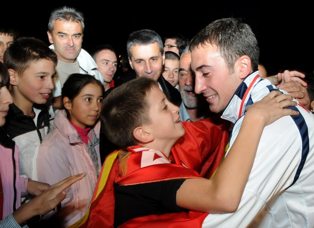 Danilo Lučić doček