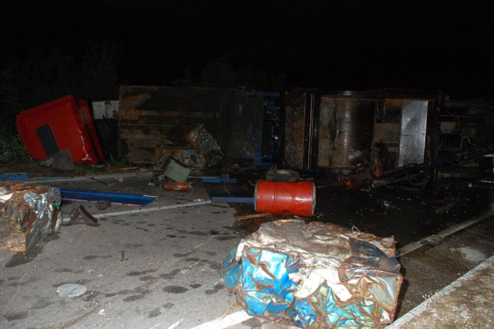 saobraćajna nezgoda, Bogetići, Foto: Ivan Petrušić