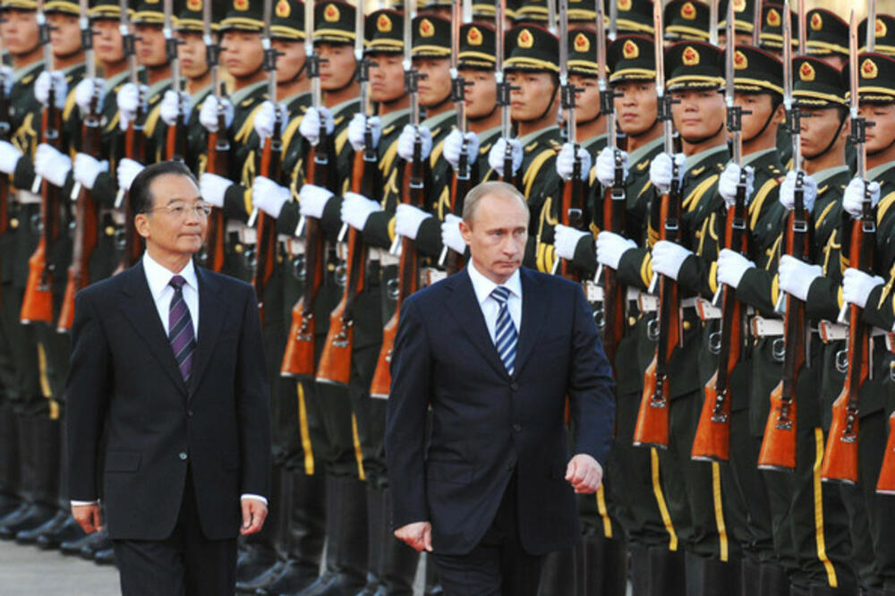 Hu Đintao i Vladimir Putin, Foto: Zimbio.com
