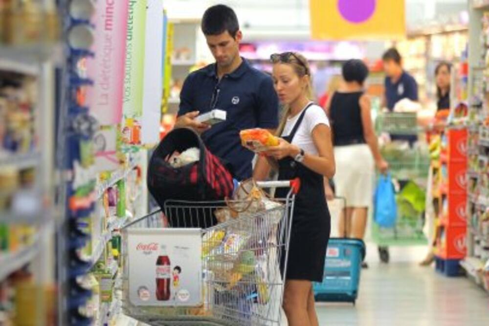 Novak Đoković, Jelena, Foto: Blic.rs