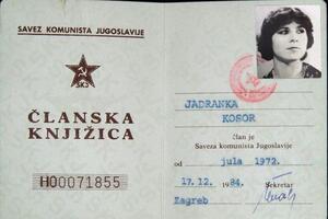 Na internetu se pojavila partijska knjižica Jadranke Kosor