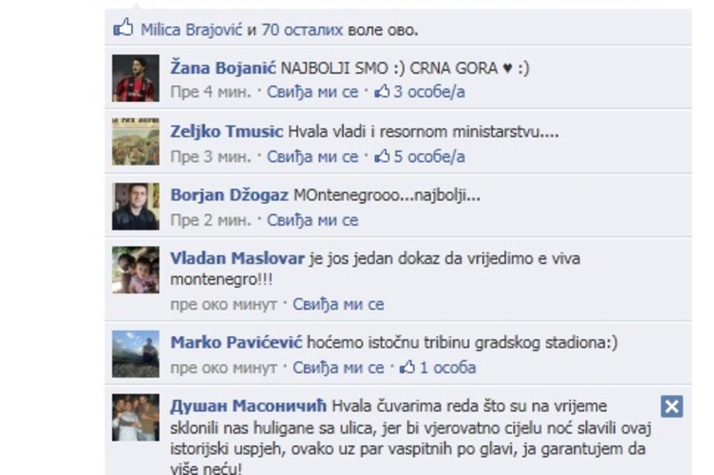 Lukšić, fejsbuk, Foto: Screenshot