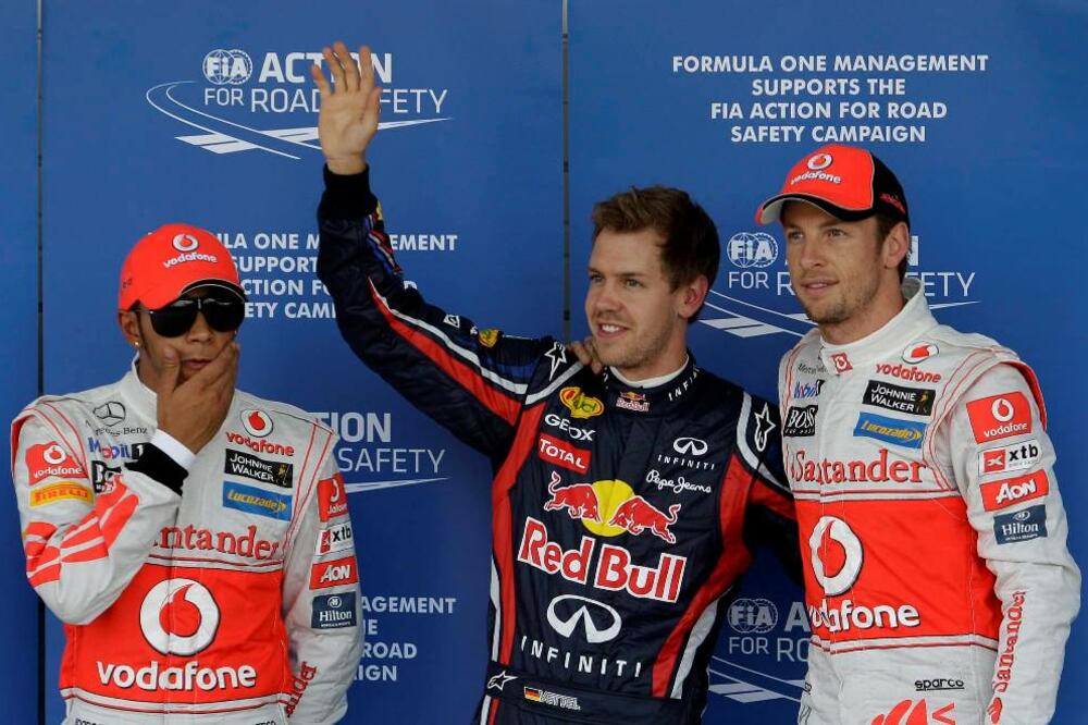 Hamilton, Fetel i Baton, Foto: Beta AP