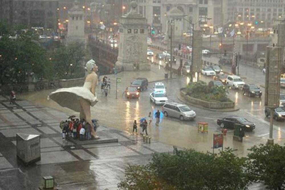 Merlin Monro, skulptura, Foto: Dailymail.co.uk