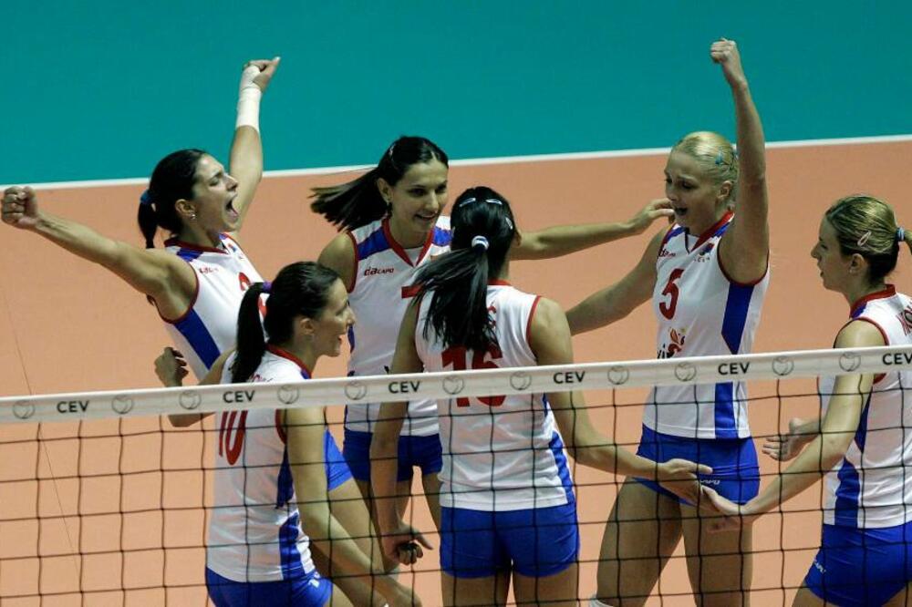 Odbojkašice Srbije, Foto: Beta