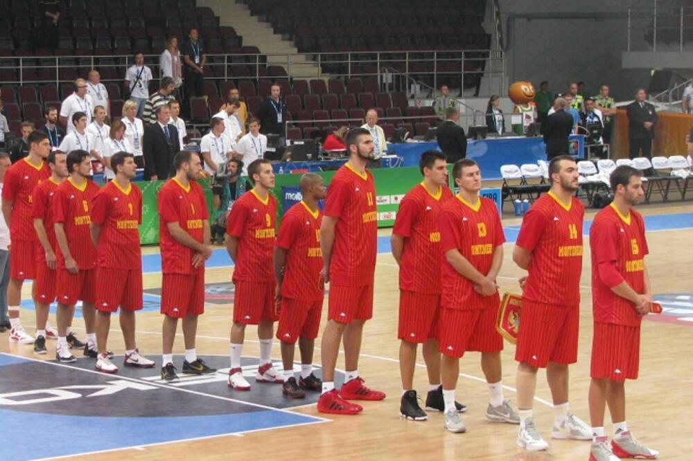 Košarkaši Crne Gore, Foto: Aleksandar Vučković