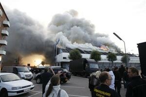 Sportska arena u Kopenhagenu uništena u požaru