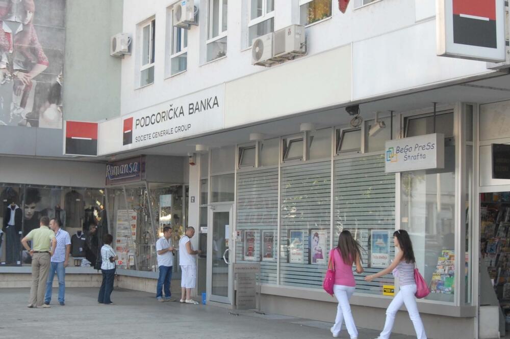 Podgorička banka, Foto: Arhiva "Vijesti"