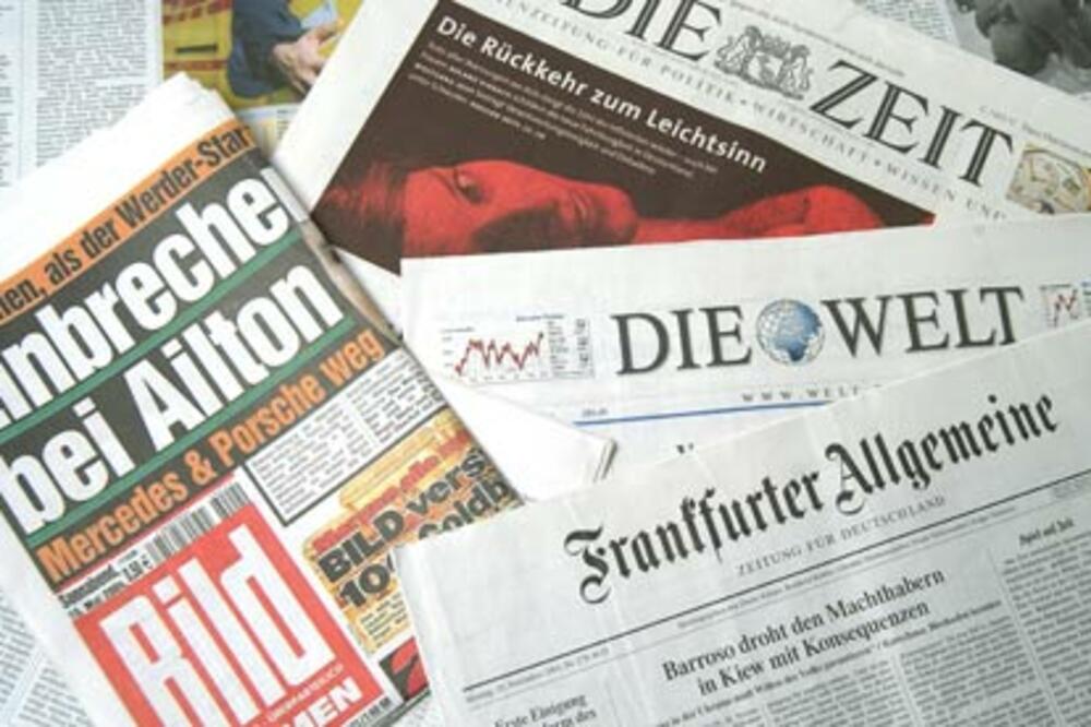 Njemačka štampa, Foto: Guardian