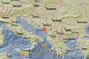 Zemljotres od 4,1 Rihtera u okolini Herceg Novog