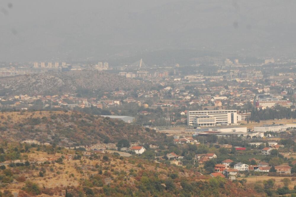 Podgorica dim, Foto: Boris Pejović