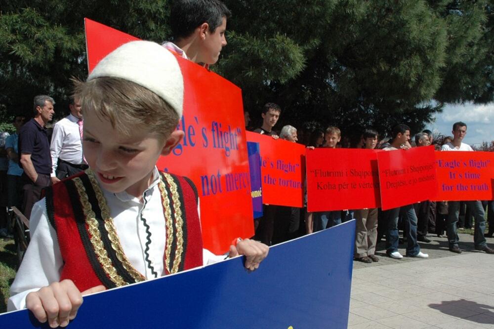Tuzi protest, Foto: Arhiva "Vijesti"