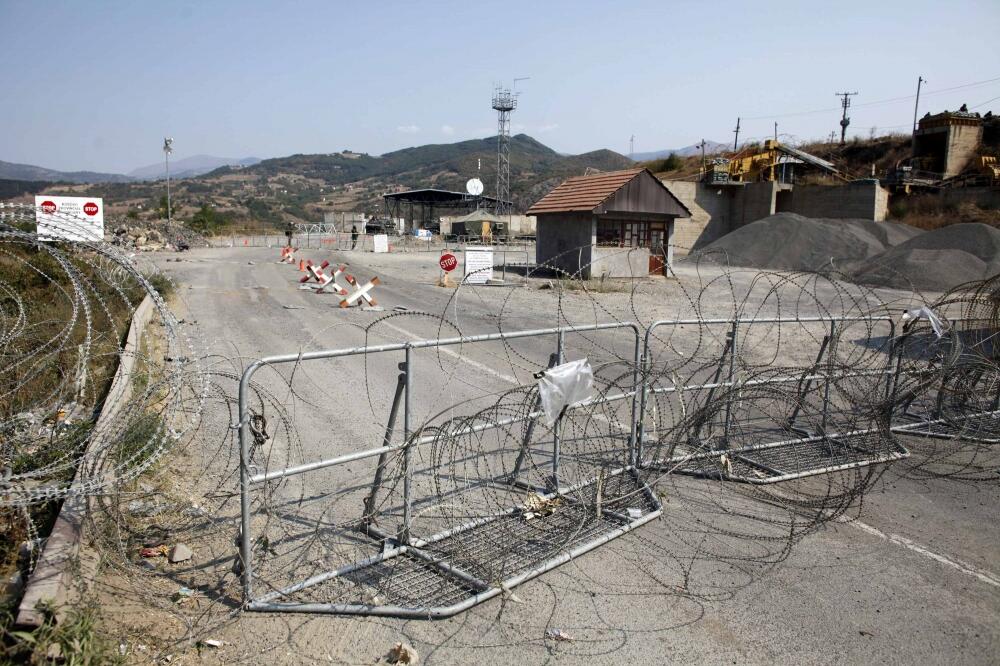 Kosovo granični prelaz Jarinje, Foto: Rojters