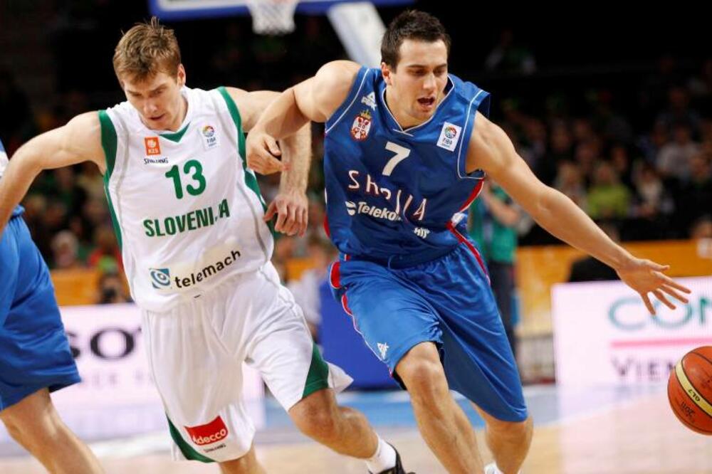 Srbija - Slovenija, Foto: Beta AP